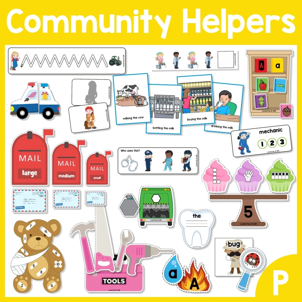 Community Helpers Preschool Centers In My World