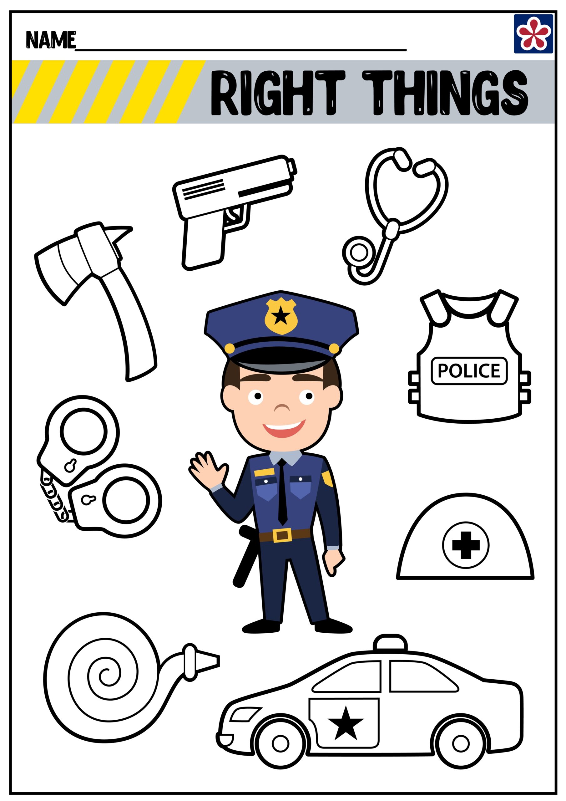 Community Helpers Worksheets Police Officer TeachersMag Community Helpers Worksheets Police Officer TeachersMag