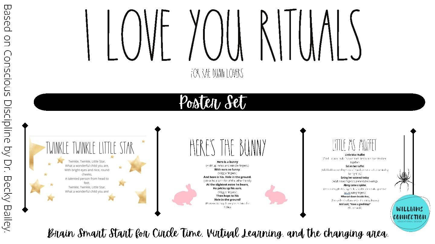 Conscious Discipline I Love You Rituals RAE DUNN INSPIRED TPT