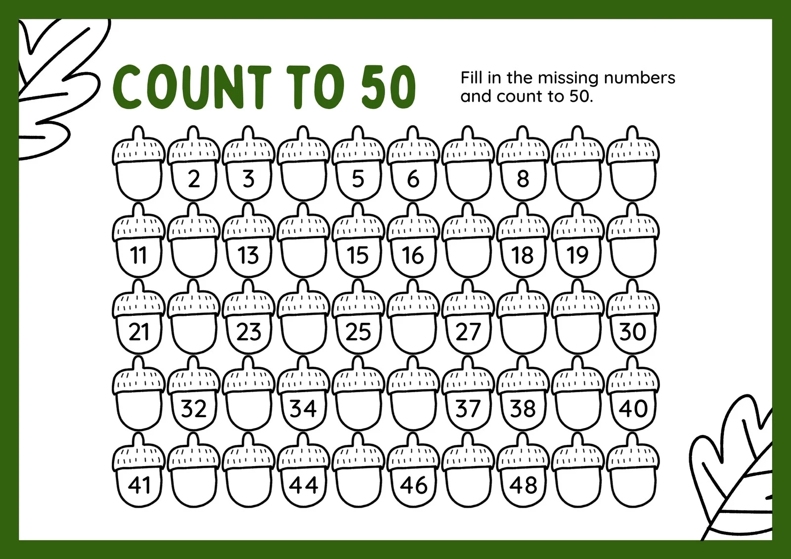 Customize 555 Kindergarten Math Counting Worksheets Templates Online Canva