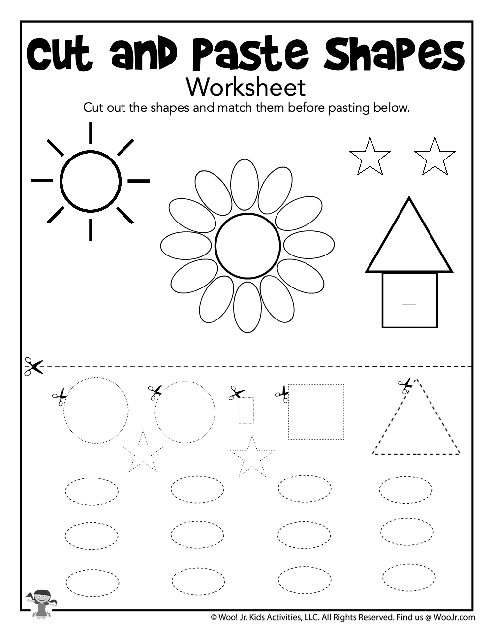Cut And Paste Shapes Worksheets Woo Jr Kids Activities Children s Publishing