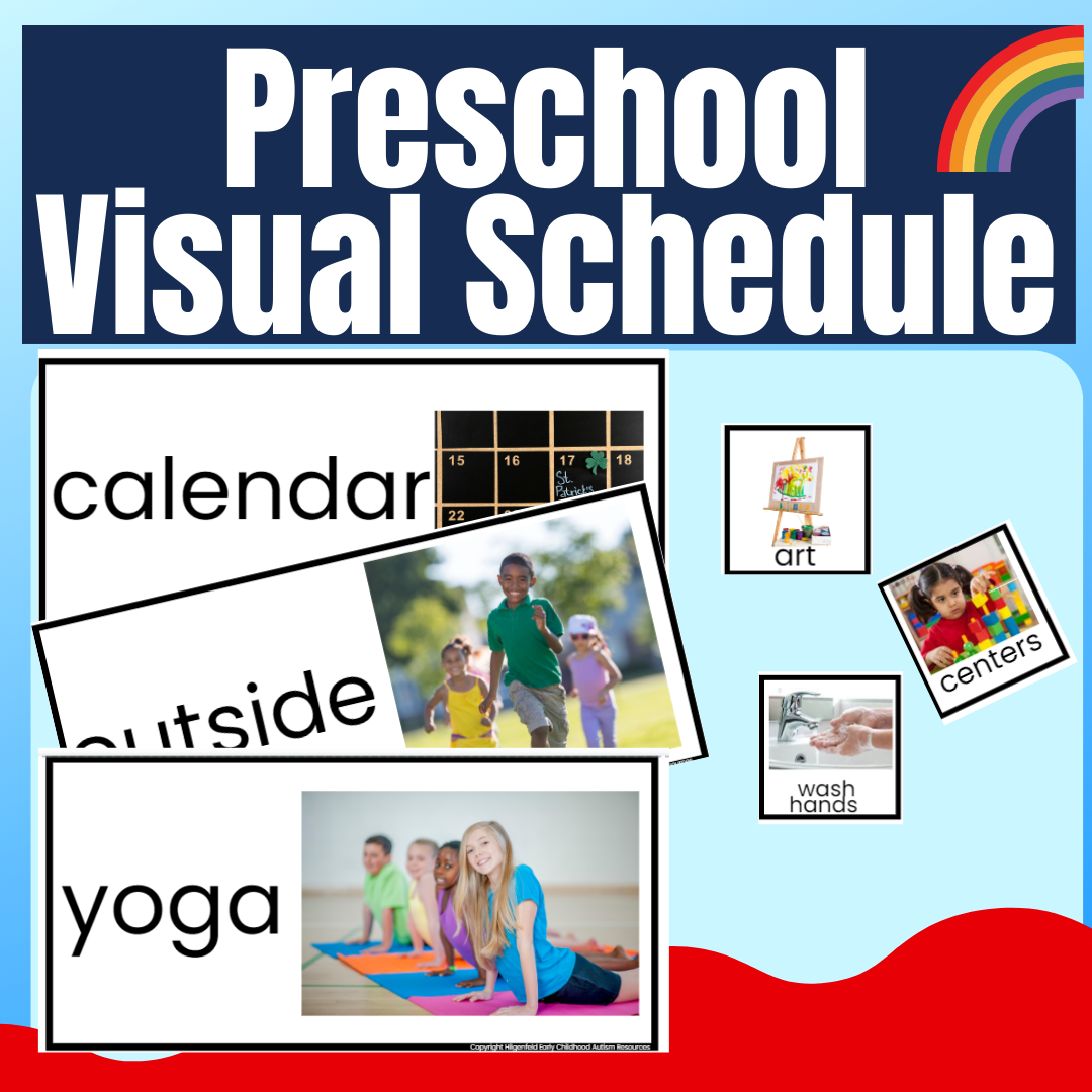 Daily Picture Schedule For Preschool Ideal For Special Education Classrooms Made By Teachers Daily Picture Schedule For Preschool Ideal For Special Education Classrooms Made By Teachers