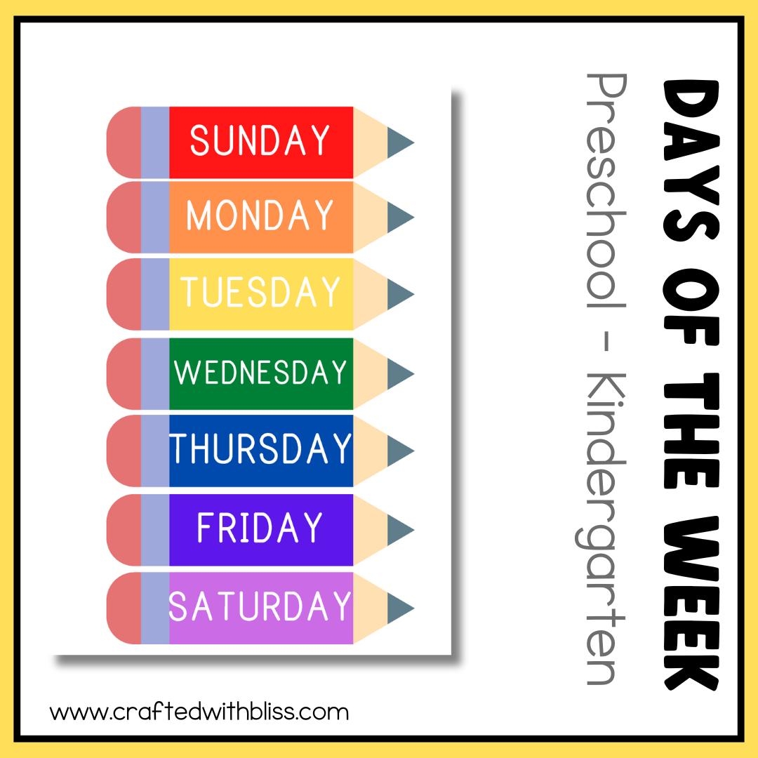 Days Of The Week Worksheet Kit Preschool Kinder Printable Days Of The Week Activities For Kids Etsy Days Of The Week Worksheet Kit Preschool Kinder Printable Days Of The Week Activities For Kids Etsy
