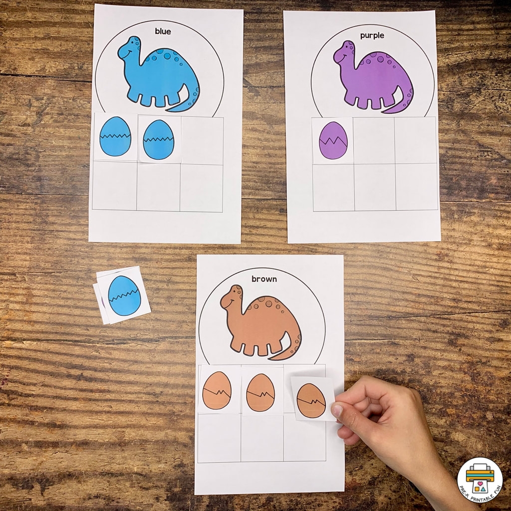 Dinosaur Preschool Activities Pack