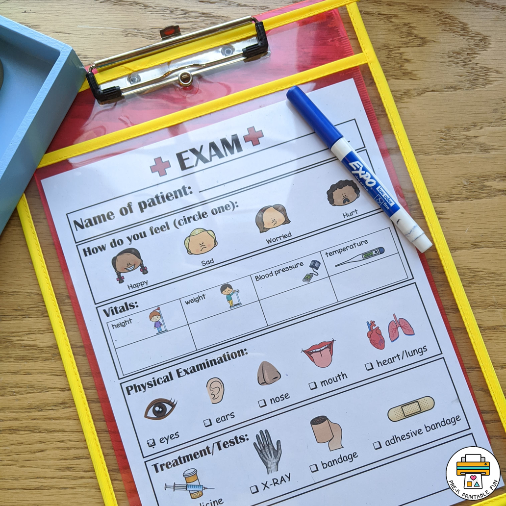 Doctor s Office Dramatic Play Pre K Printable Fun Doctor s Office Dramatic Play Pre K Printable Fun