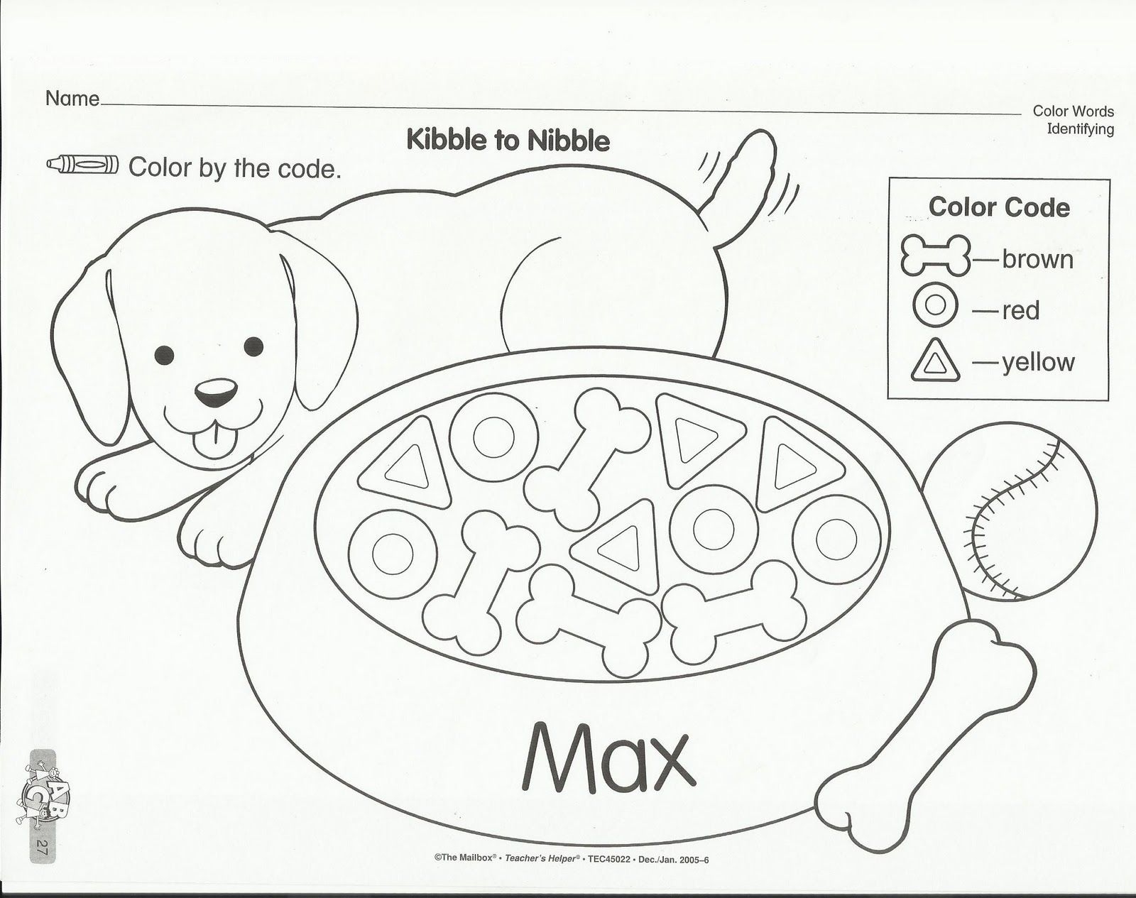 Dog Preschool Activities