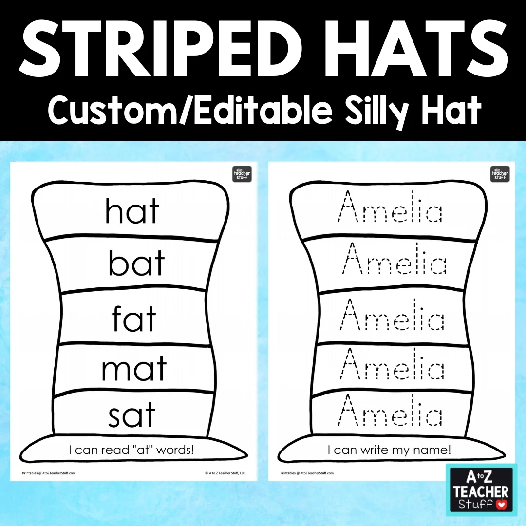 Dr Seuss Theme Unit Activities Lessons And Printables A To Z Teacher Stuff