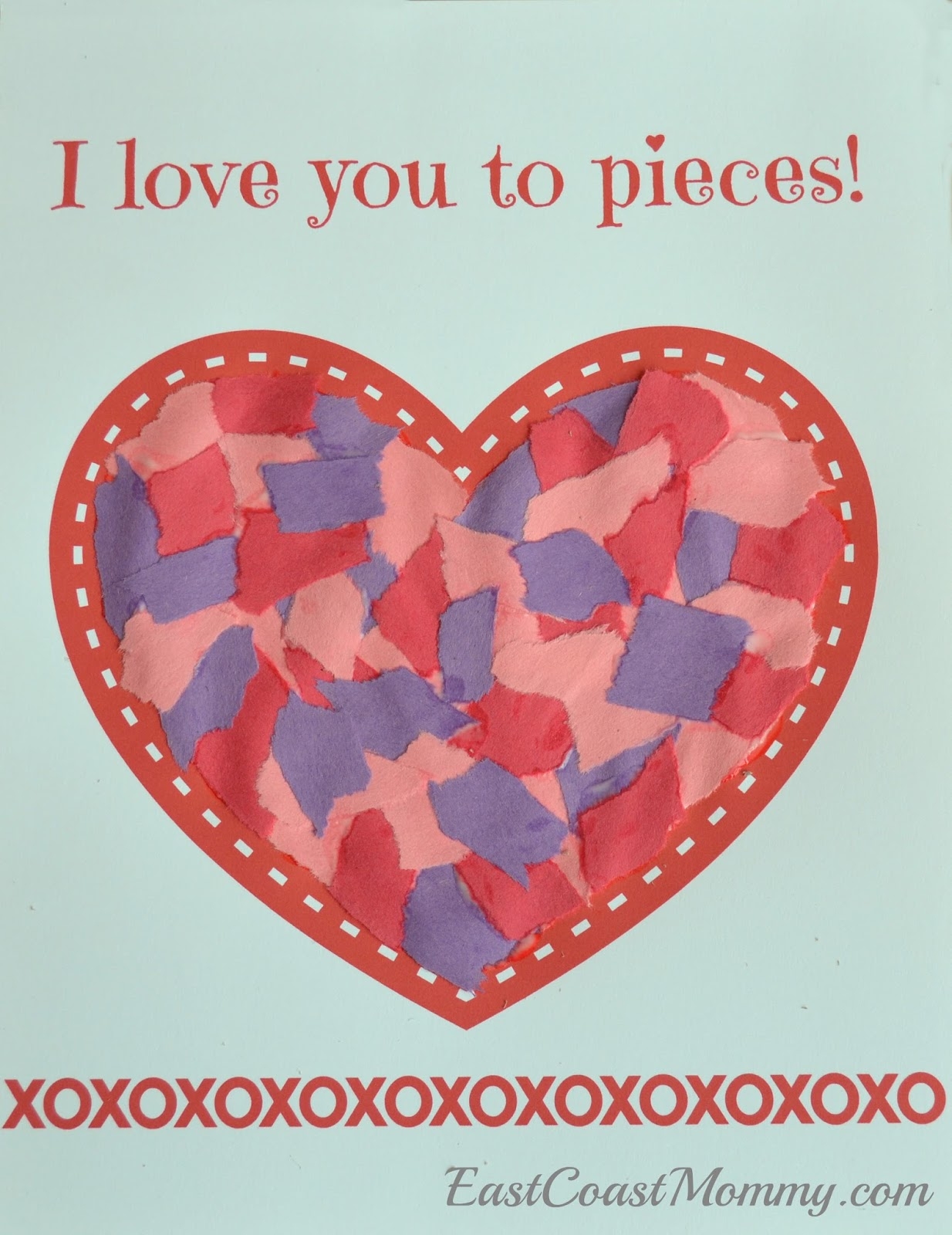 East Coast Mommy Simple Valentine s Day Craft For Toddlers And Preschoolers with Free Printable