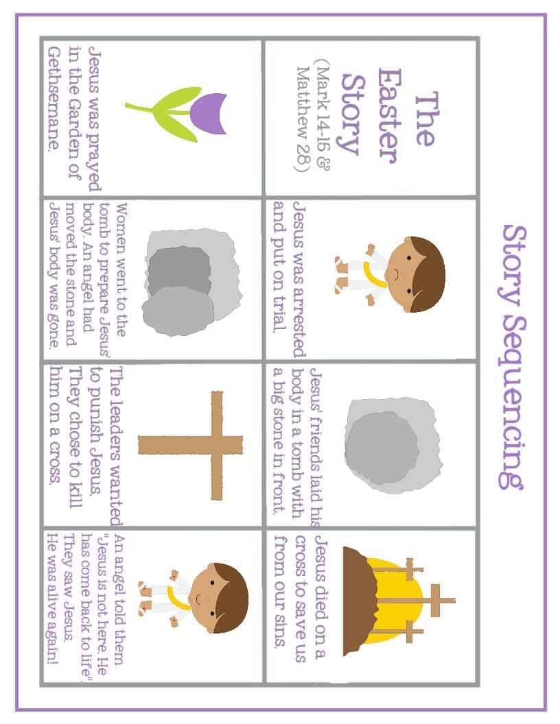 Easter Preschool Pack Of Printables Mary Martha Mama