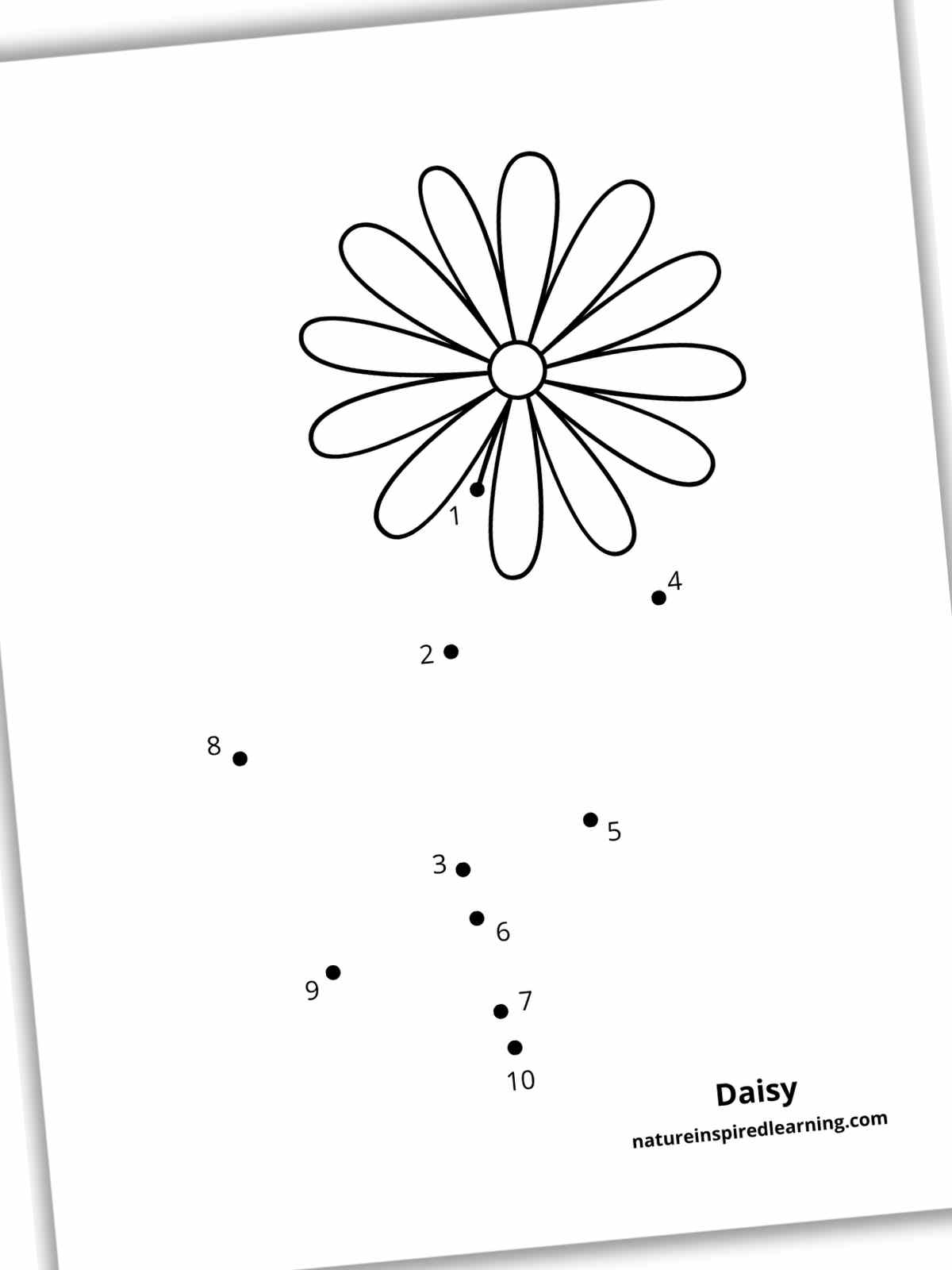 Easy 1 10 Dot To Dot Worksheets Nature Inspired Learning Easy 1 10 Dot To Dot Worksheets Nature Inspired Learning