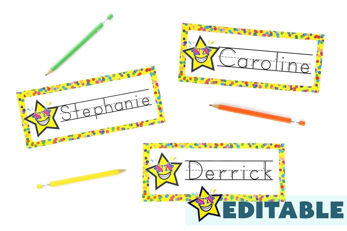 Editable Name Plates Free Printables Superstar Worksheets Editable Name Plates Free Printables Superstar Worksheets