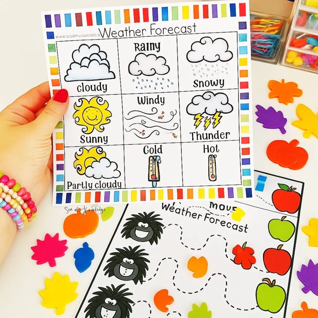 Education Busy Book Printable Fall Free Sample Inside 