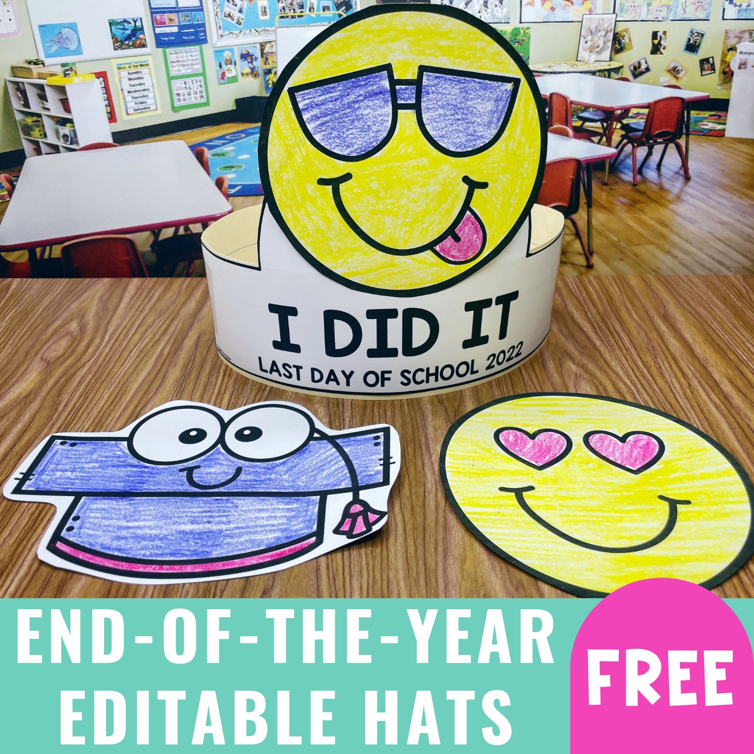 End of the Year Free Printable Hat Simply Kinder Worksheets Library End of the Year Free Printable Hat Simply Kinder Worksheets Library