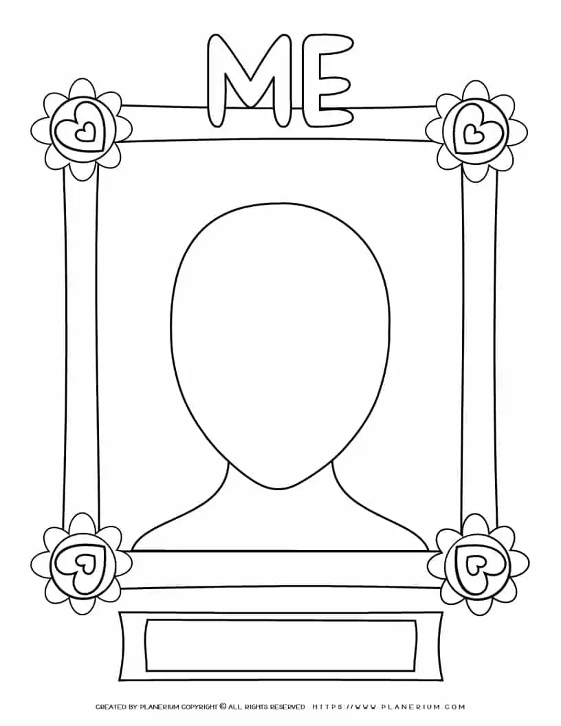 Engage Kids With A DIY My Mom Portrait Activity