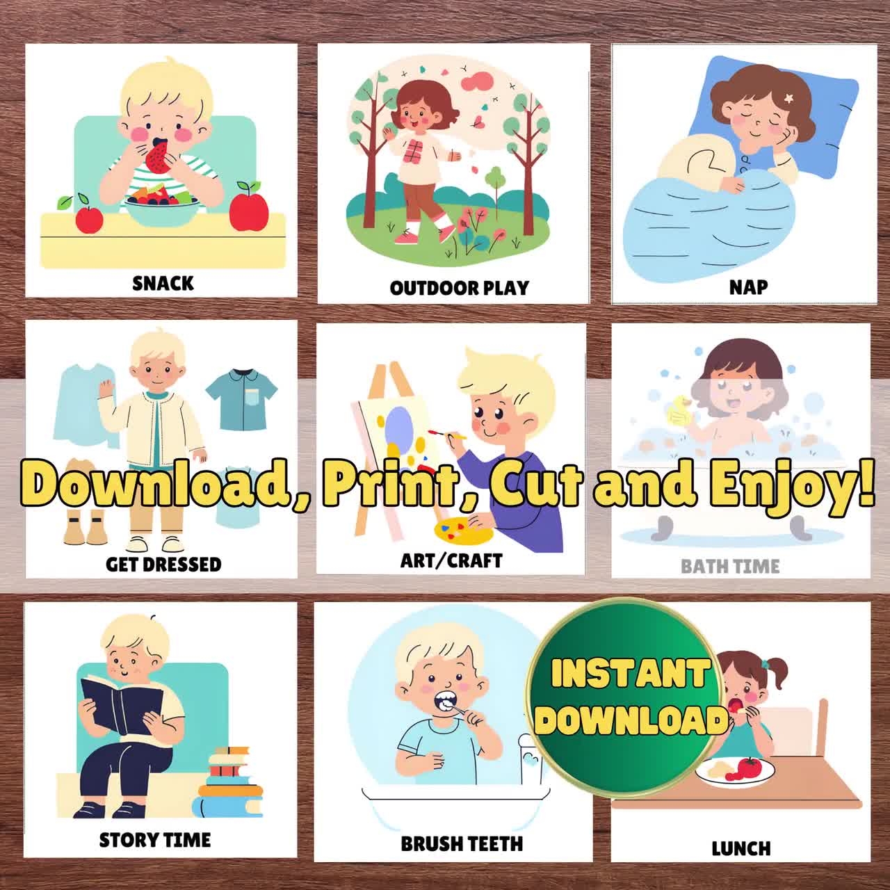 English Daily Routine Cards Printable Toddler Routine Chart Daily Rhythm Visual Schedule For Kids Preschool Montessori Digital Download A4 Etsy English Daily Routine Cards Printable Toddler Routine Chart Daily Rhythm Visual Schedule For Kids Preschool Montessori Digital Download A4 Etsy