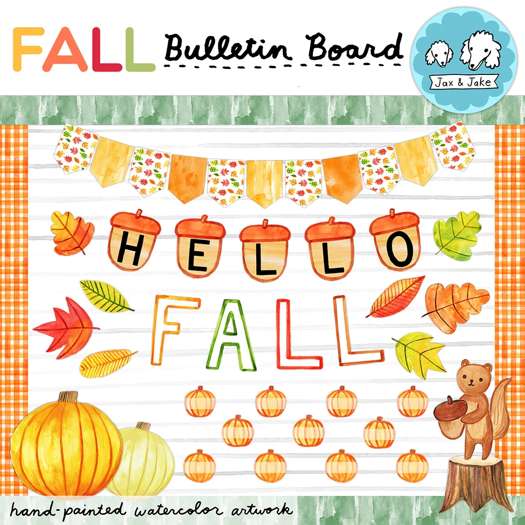 Fall Bulletin Board Ideas Jax And Jake