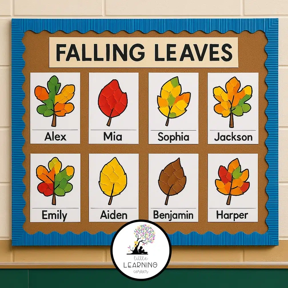 Fall Classroom Bulletin Board Ideas Little Learning Corner