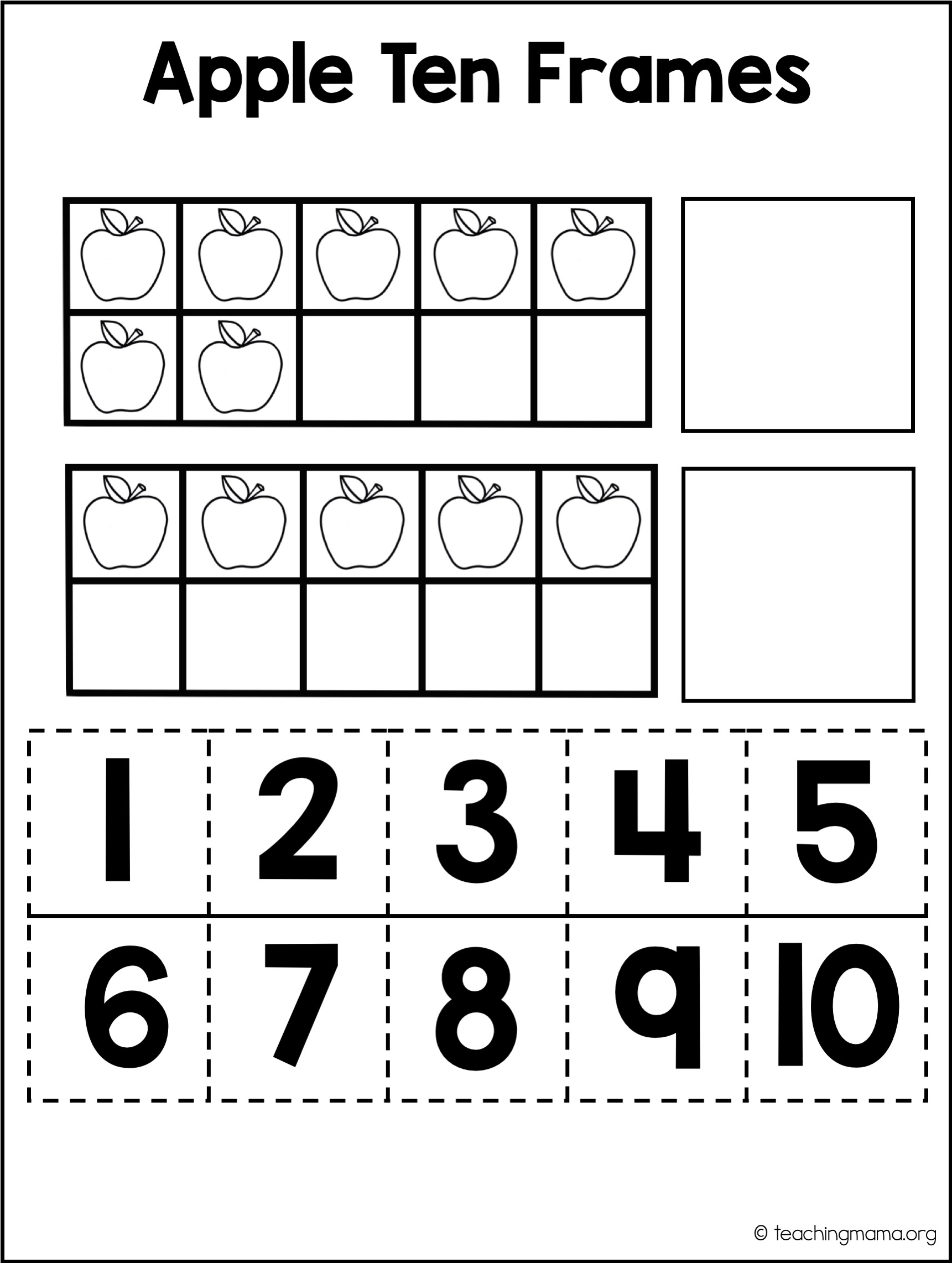 Fall Math Packet For Preschoolers Fall Math Packet For Preschoolers