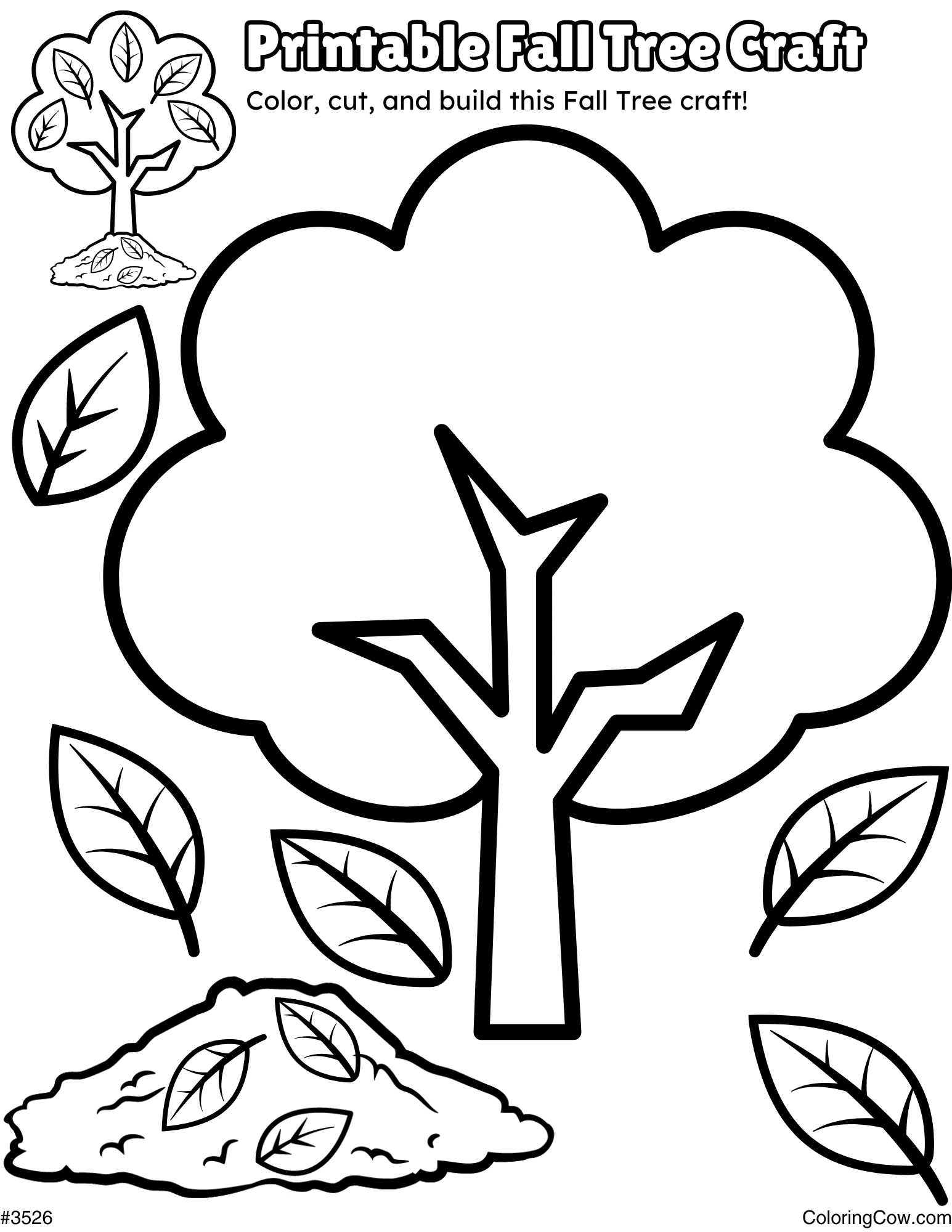 Fall Tree Craft Fall Tree Craft