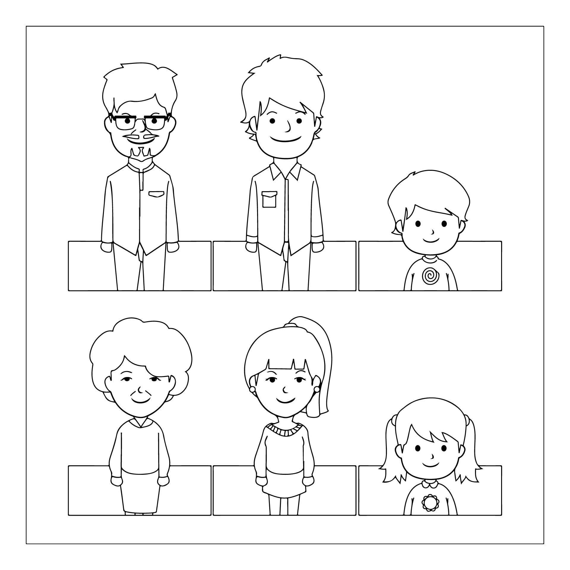 Family Puppets 10 Free PDF Printables Printablee