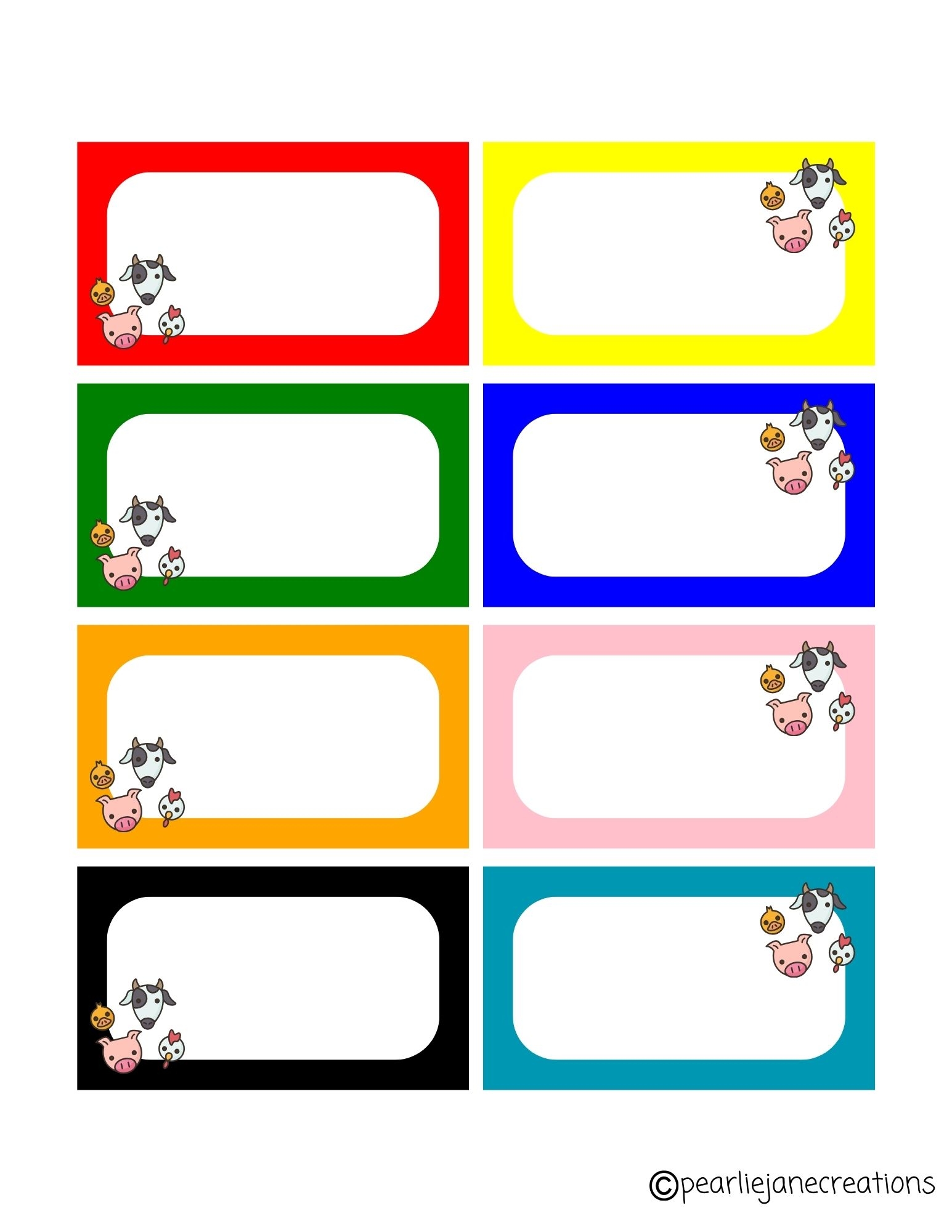 Farm Classroom Decor Cubby Name Tags Made By Teachers