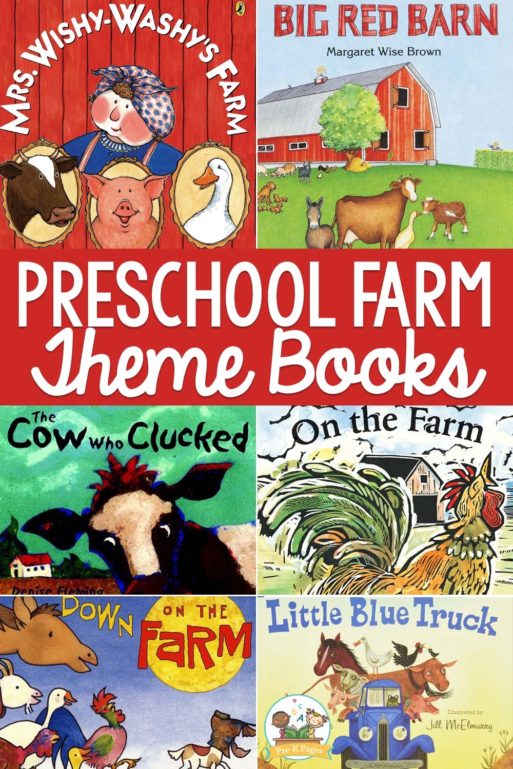 Farm Theme Picture Books For Preschool