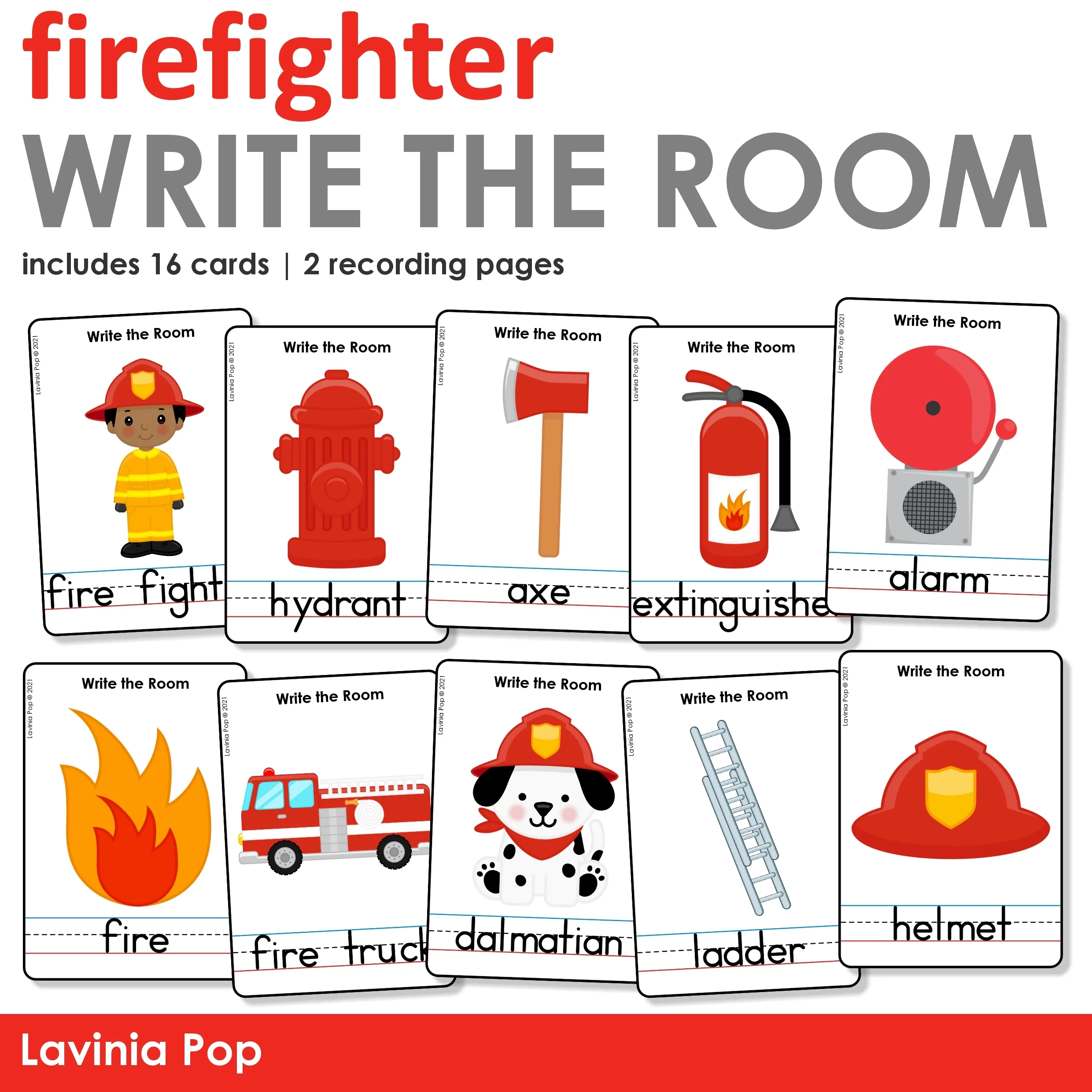 Firefighter Write The Room