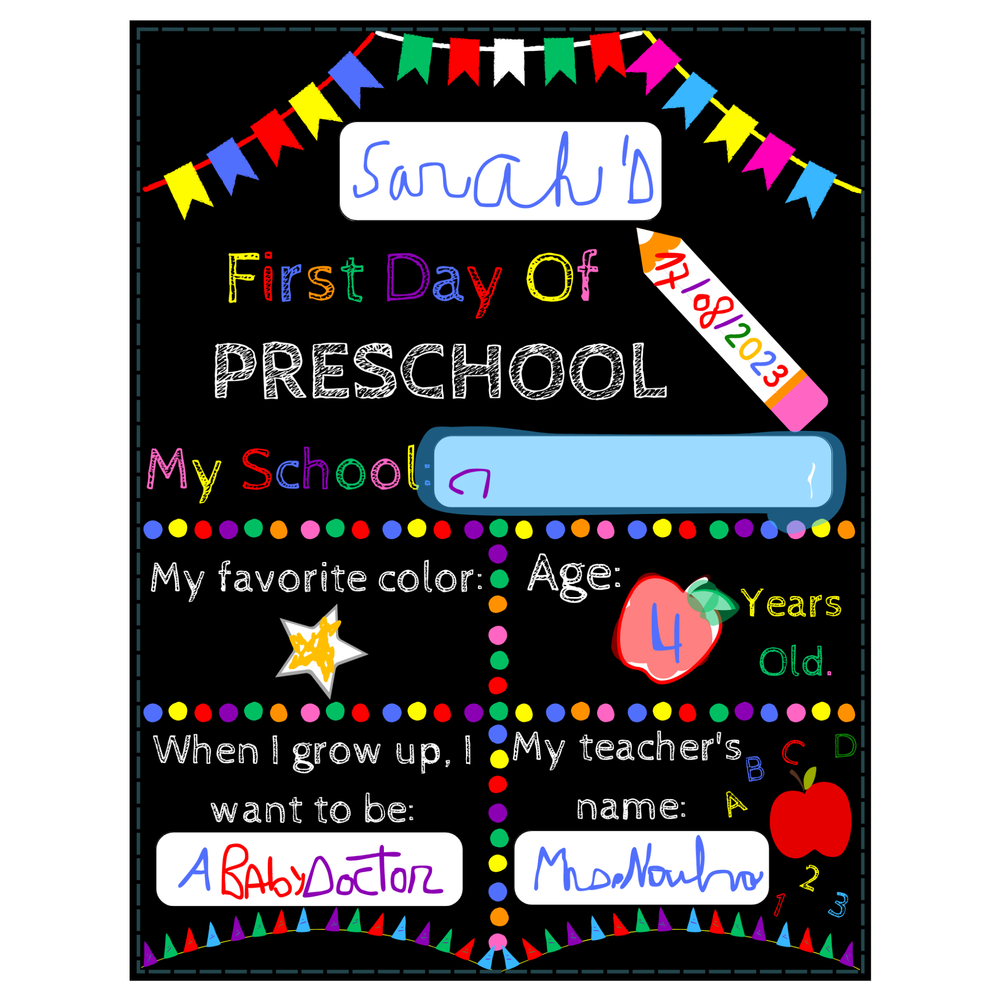 First Day Of Preschool Sign first And Last Day Of School Sign Chalkboard Sign Made By Teachers First Day Of Preschool Sign first And Last Day Of School Sign Chalkboard Sign Made By Teachers