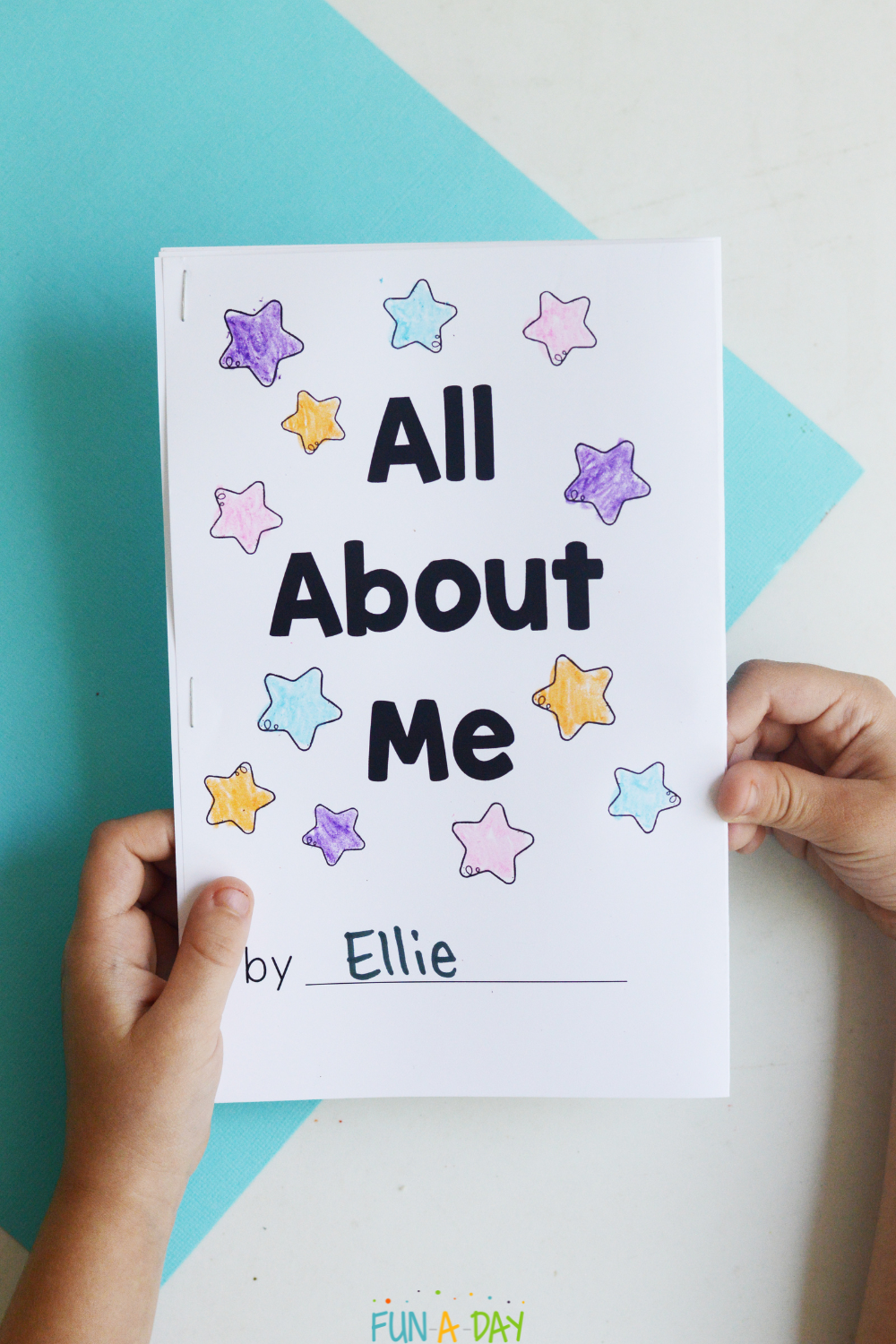 Free All About Me Printable Book Fun A Day 