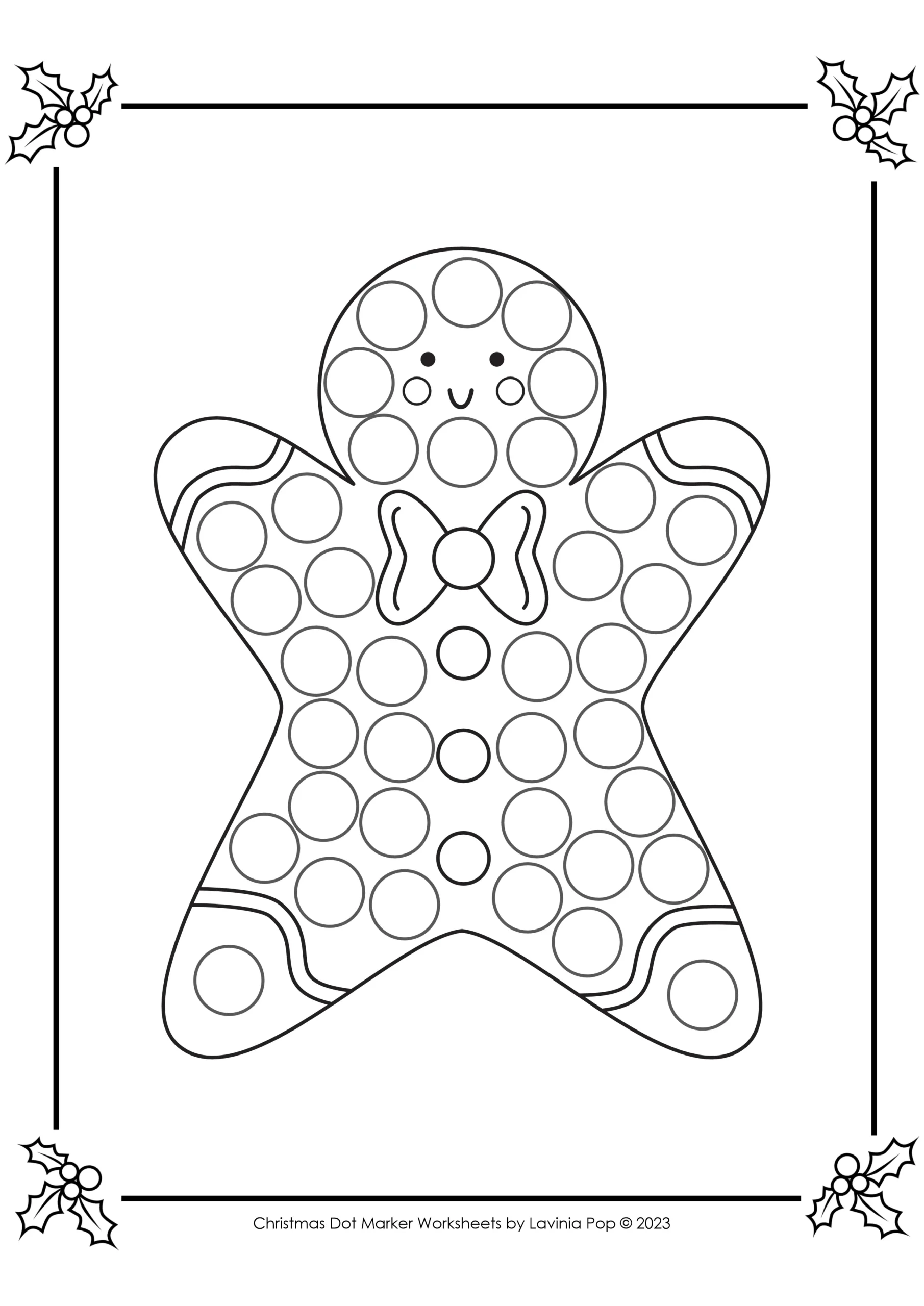 FREE Christmas Dot Marker Fine Motor Pages Do A Dot