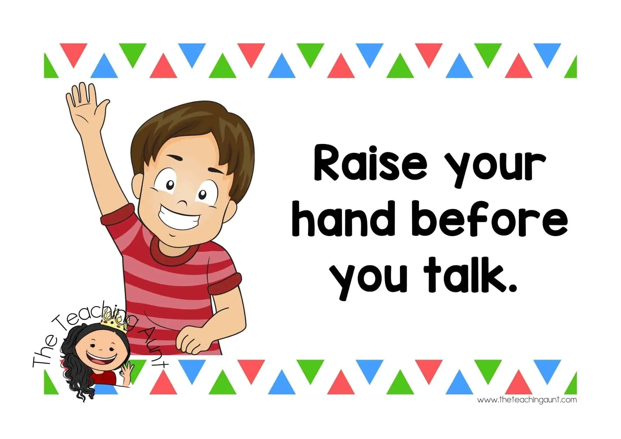 Free Classroom Rules Posters The Teaching Aunt Free Classroom Rules Posters The Teaching Aunt