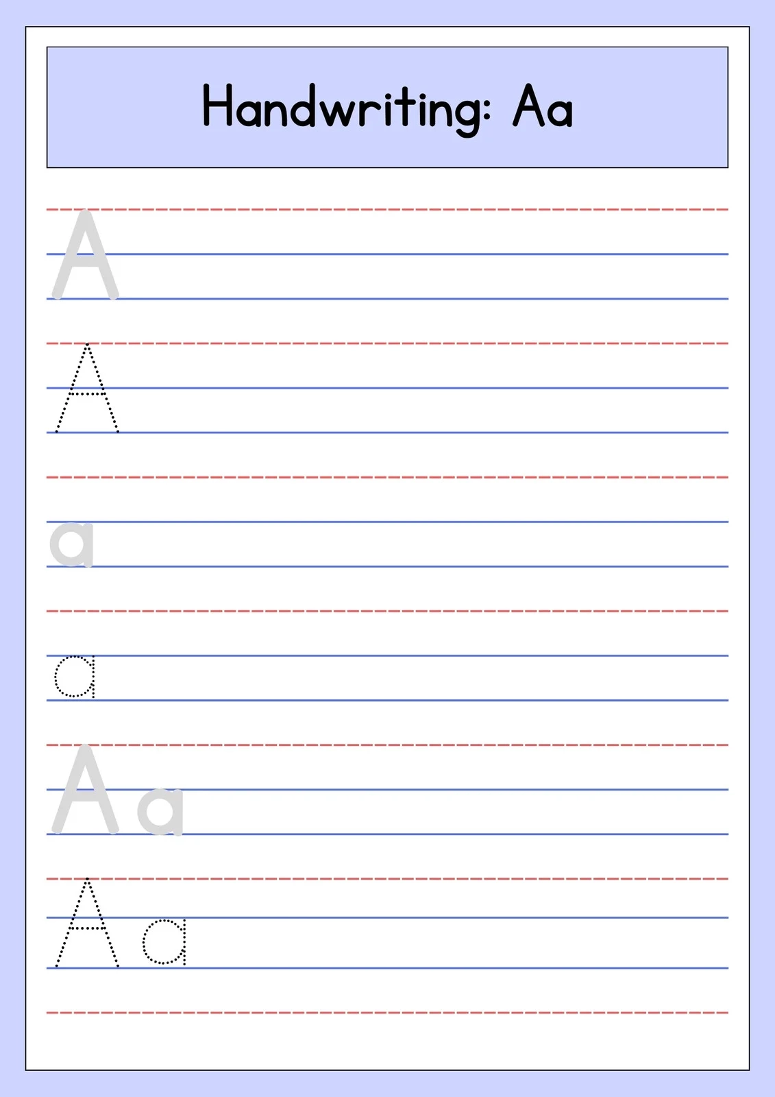 Free Custom Printable Handwriting Worksheet Templates Canva Free Custom Printable Handwriting Worksheet Templates Canva
