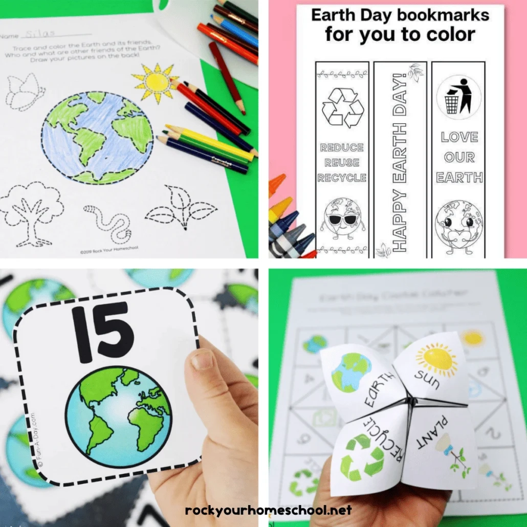 Free Earth Day Printables For Fun Ways To Celebrate Rock Your Homeschool