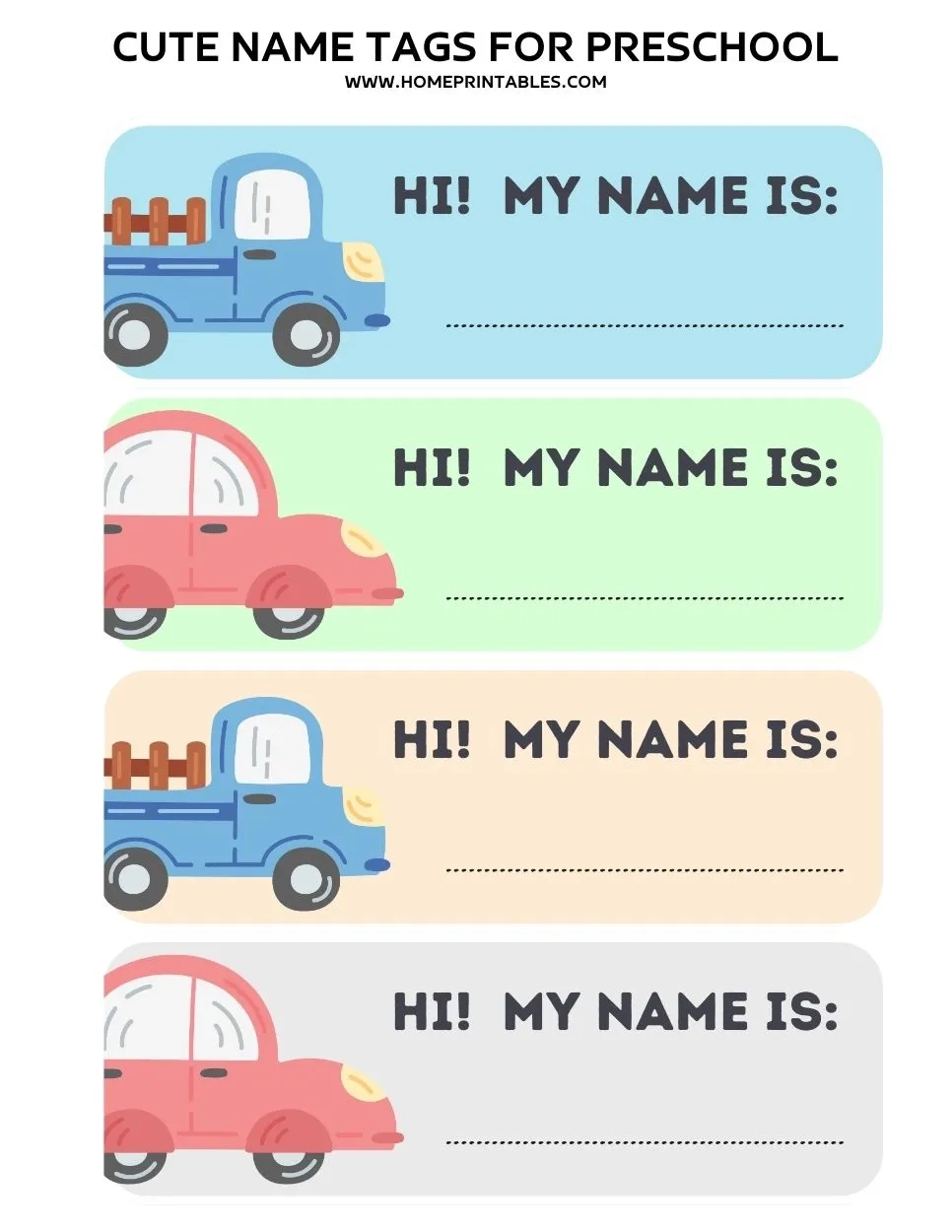 Free Editable Name Tags Printable 100 Name Label Templates