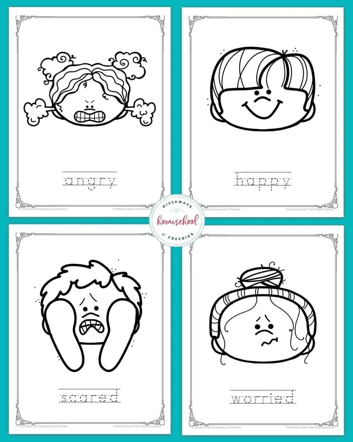 Free Emotion Faces And Activities Printable For Your Kids Free Emotion Faces And Activities Printable For Your Kids