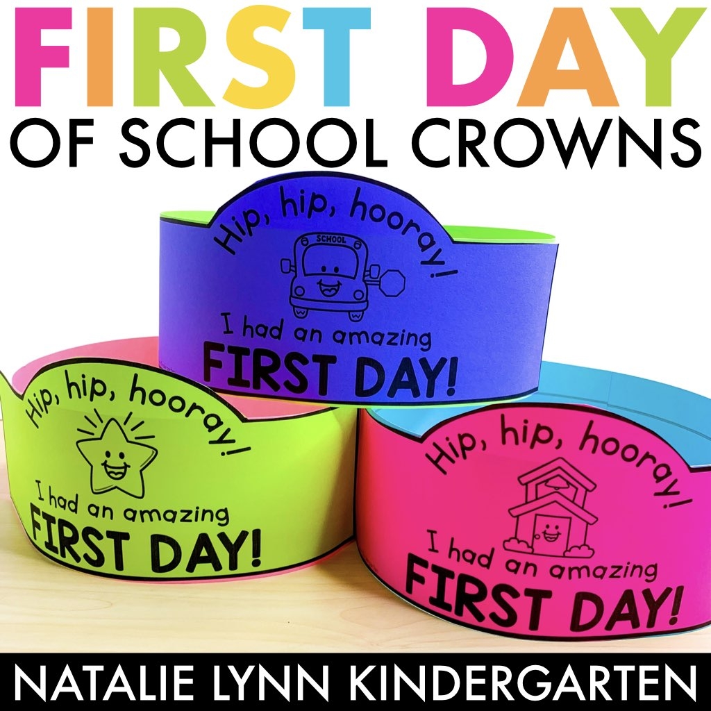 Free First Day Of School Crowns