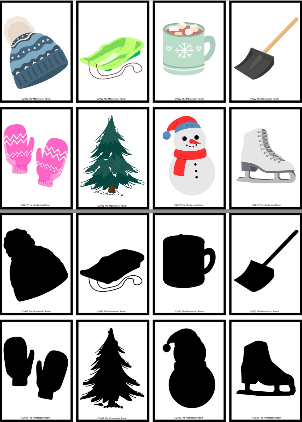 FREE Montessori Winter Activity Bundle The Montessori Room