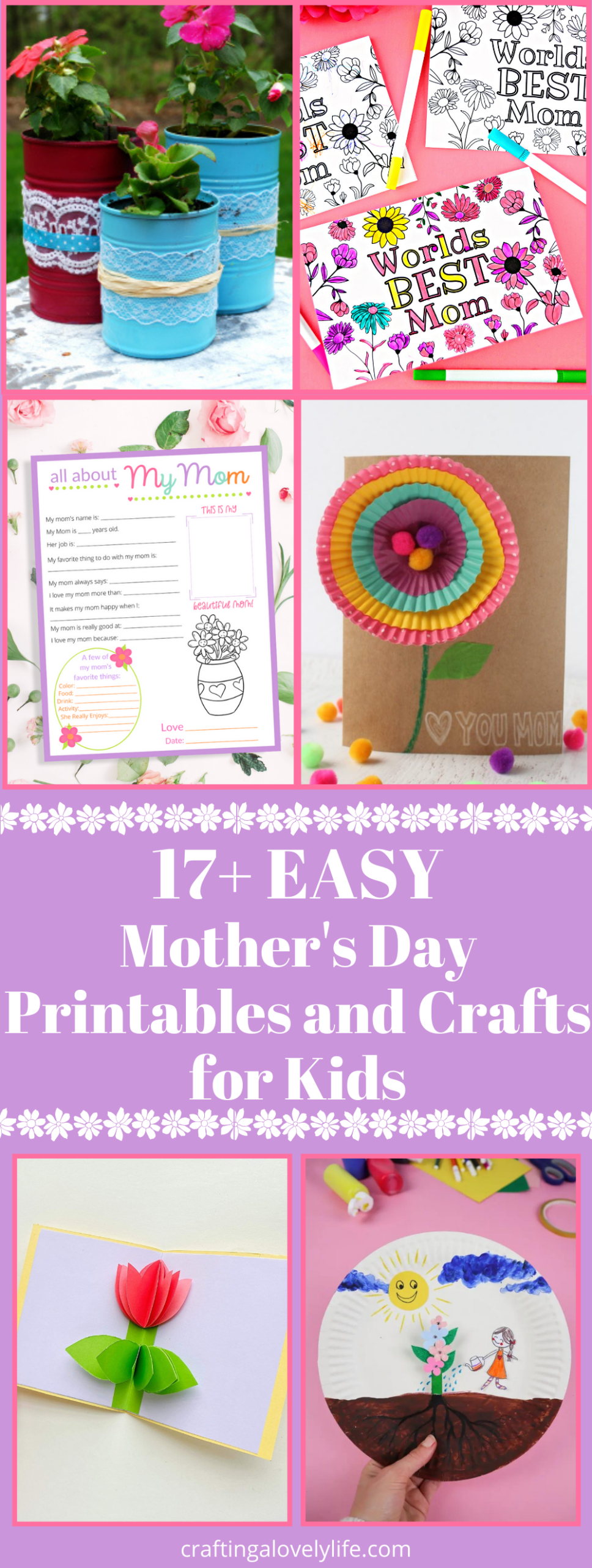 Free Mother s Day Printables And Crafts 