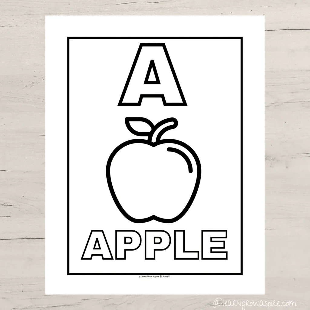 Free Preschool A To Z Alphabet Coloring Pages Learn Grow Aspire Free Preschool A To Z Alphabet Coloring Pages Learn Grow Aspire