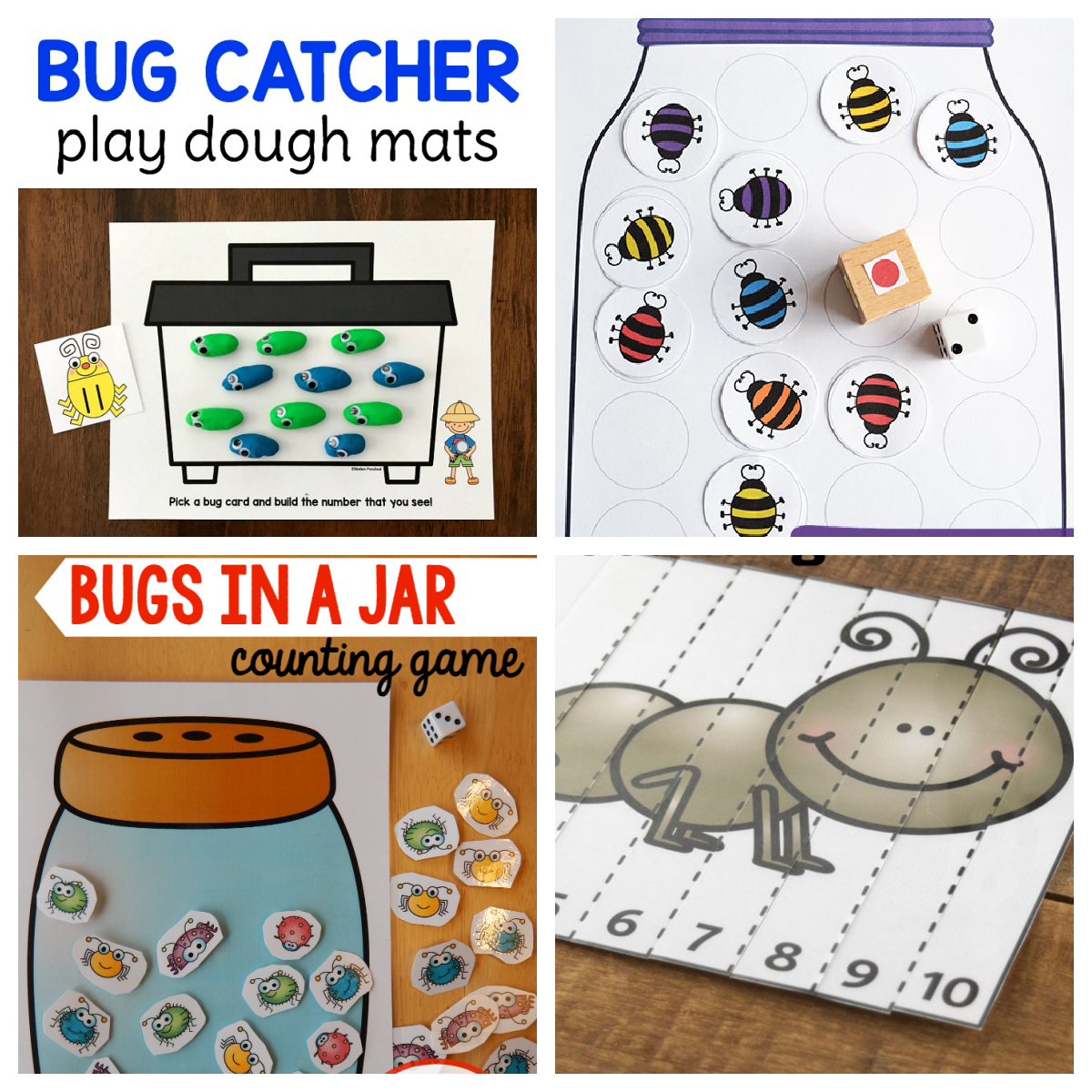 Free Preschool Insect Theme Printables And Activities The Activity Mom