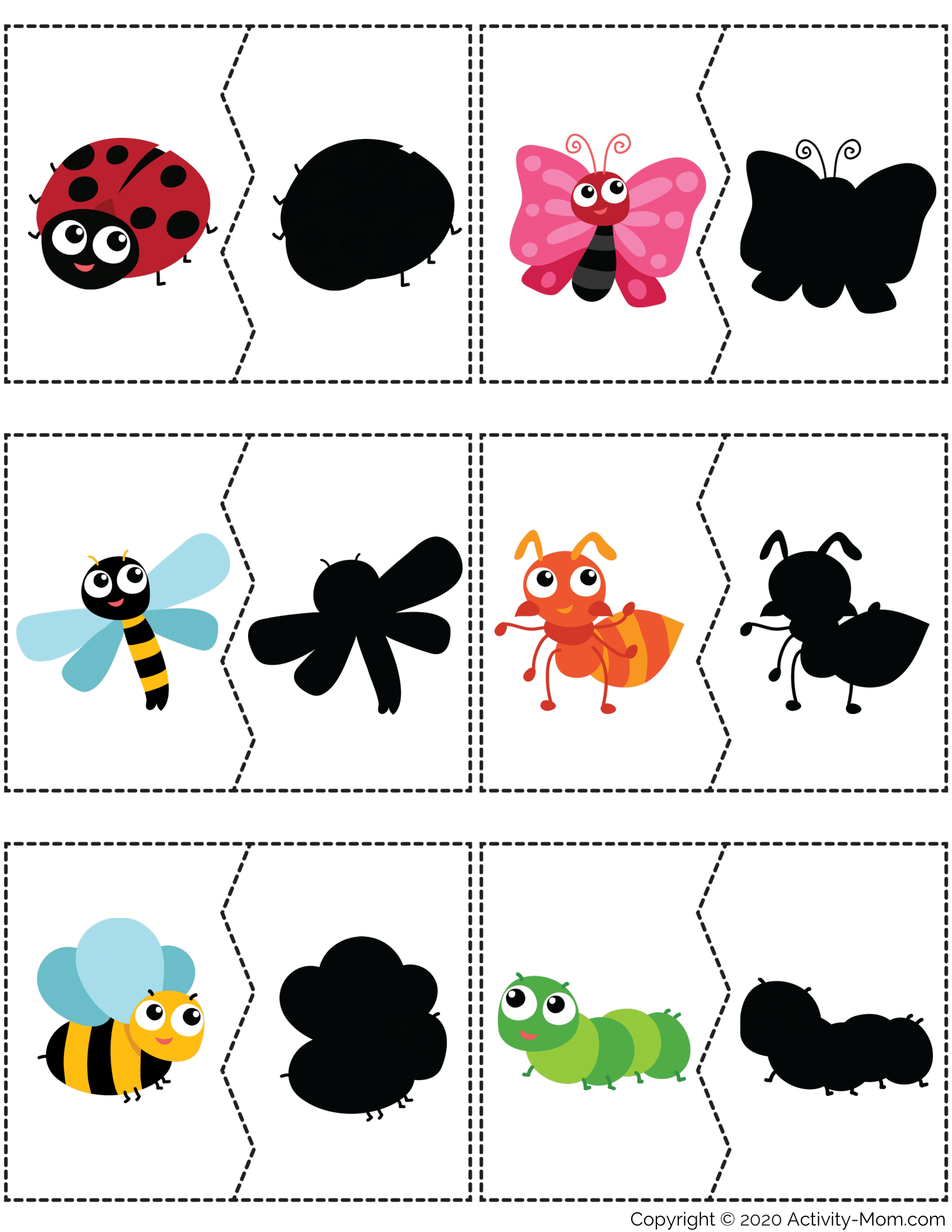 Free Preschool Insect Theme Printables And Activities The Worksheets Library