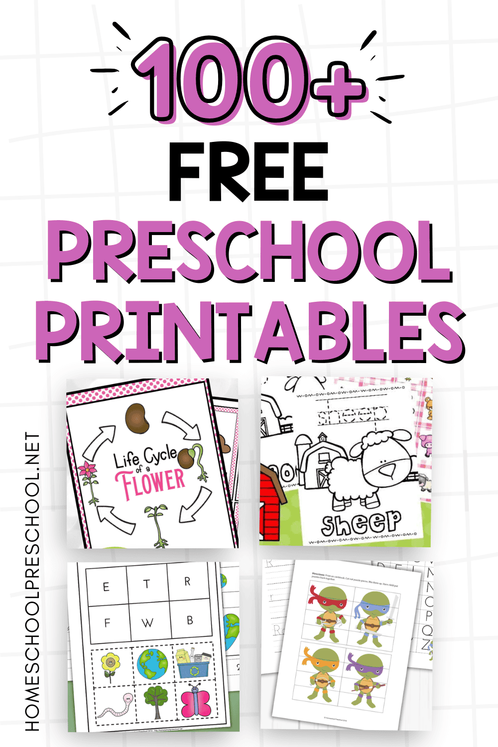 Free Preschool Printables For Creative Learning Worksheets Library