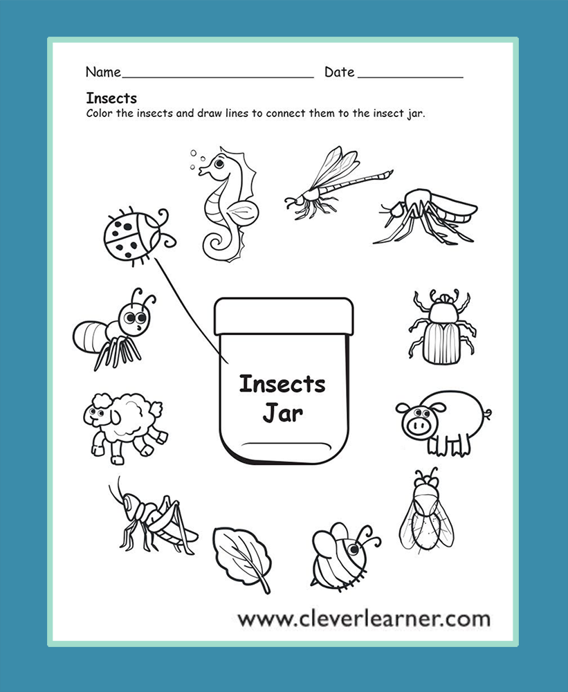 Free Preschool Science Worksheets Worksheets Library