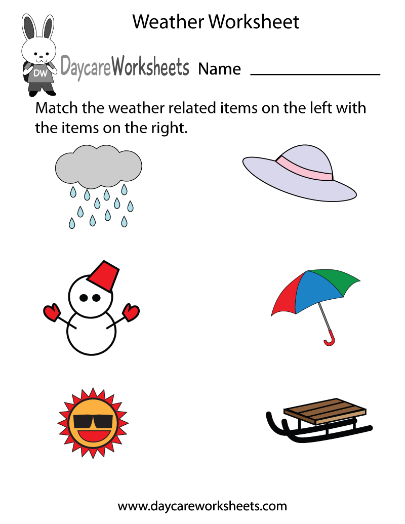 Free Preschool Weather Worksheet Worksheets Library Free Preschool Weather Worksheet Worksheets Library