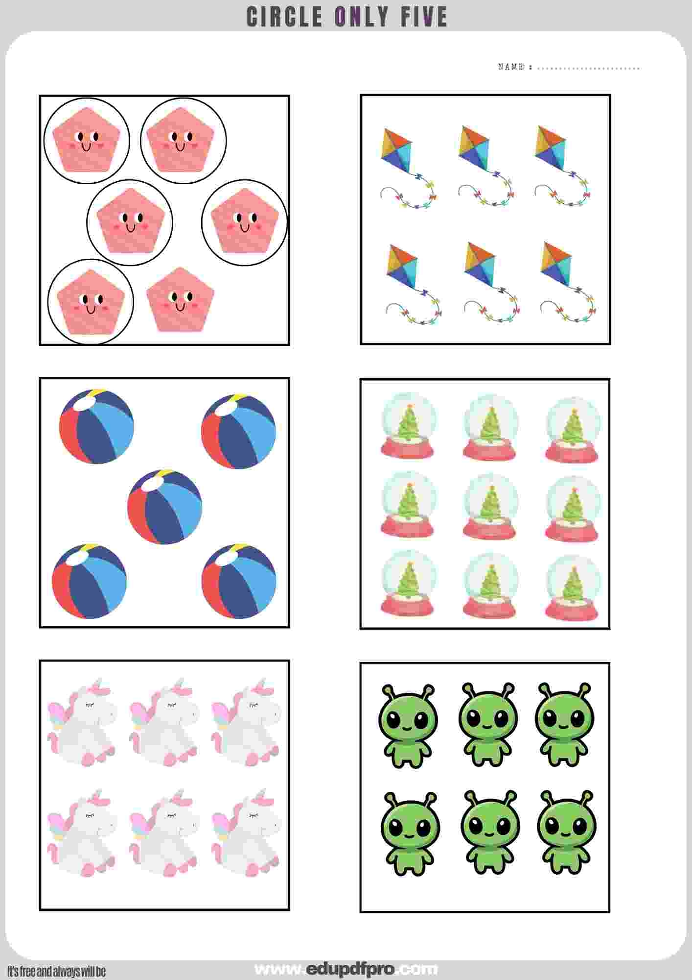 Free Printable 3 Year Old Activity Pages Logic Discovery PDF
