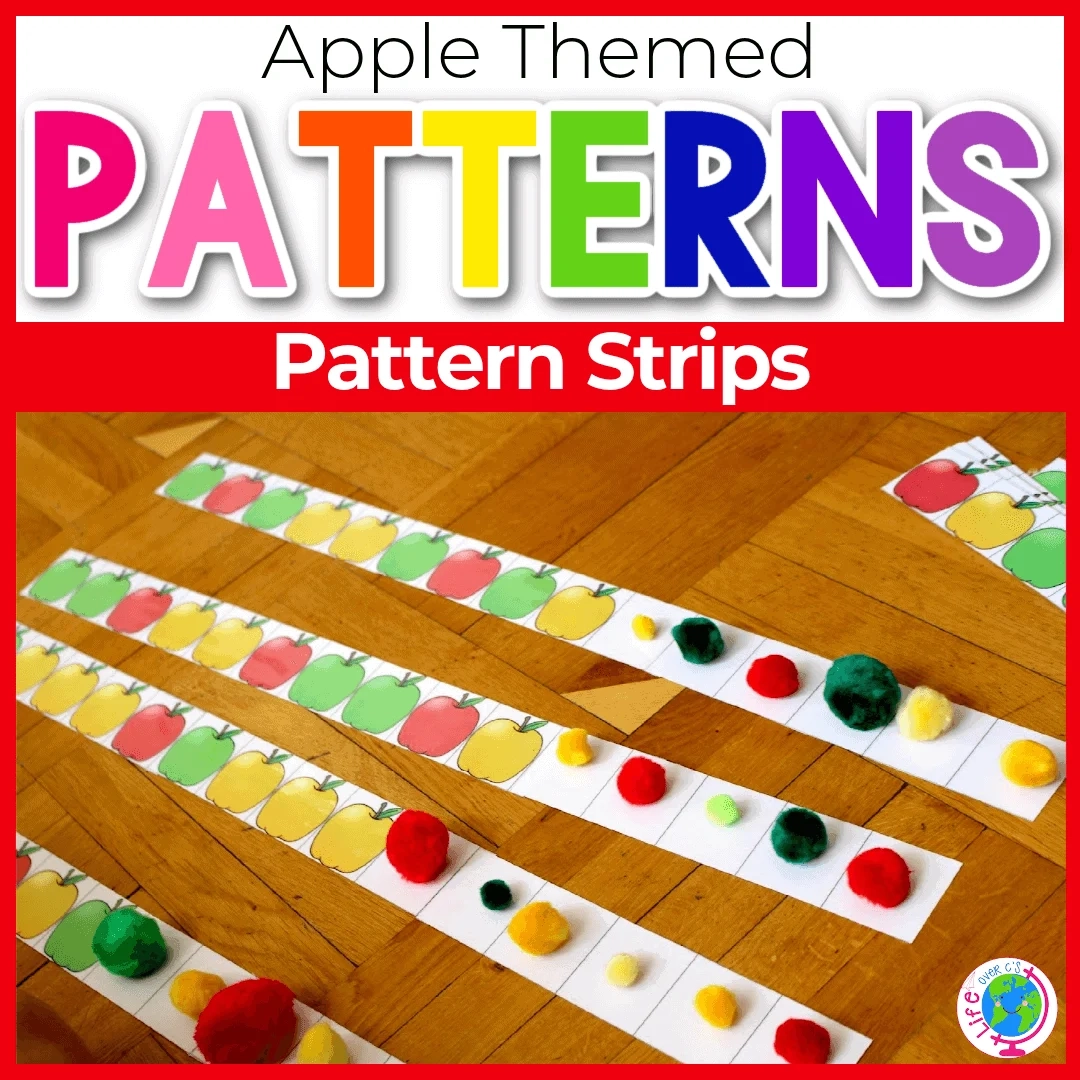 Free Printable Apple Pattern Strips Complex Patterns Free Printable Apple Pattern Strips Complex Patterns