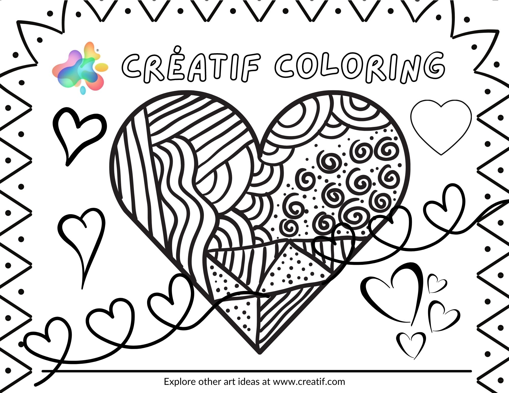 FREE Printable Art Activities Creatif FREE Printable Art Activities Creatif
