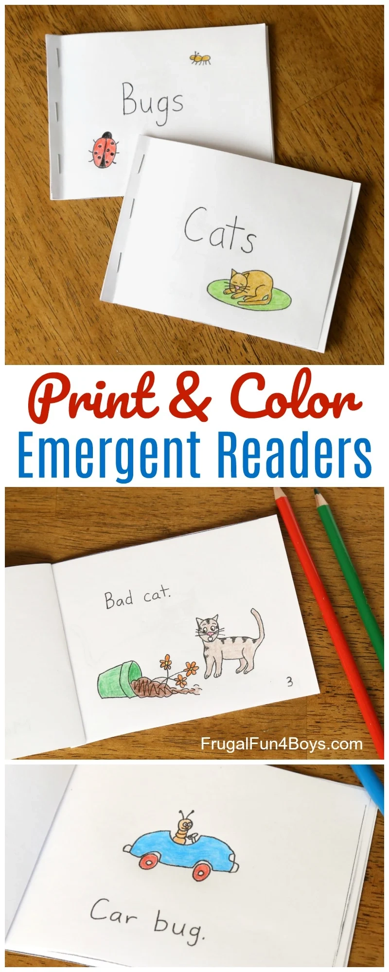 Free Printable Books For Beginning Readers Level 1 Easy Frugal Fun For Boys And Girls Free Printable Books For Beginning Readers Level 1 Easy Frugal Fun For Boys And Girls