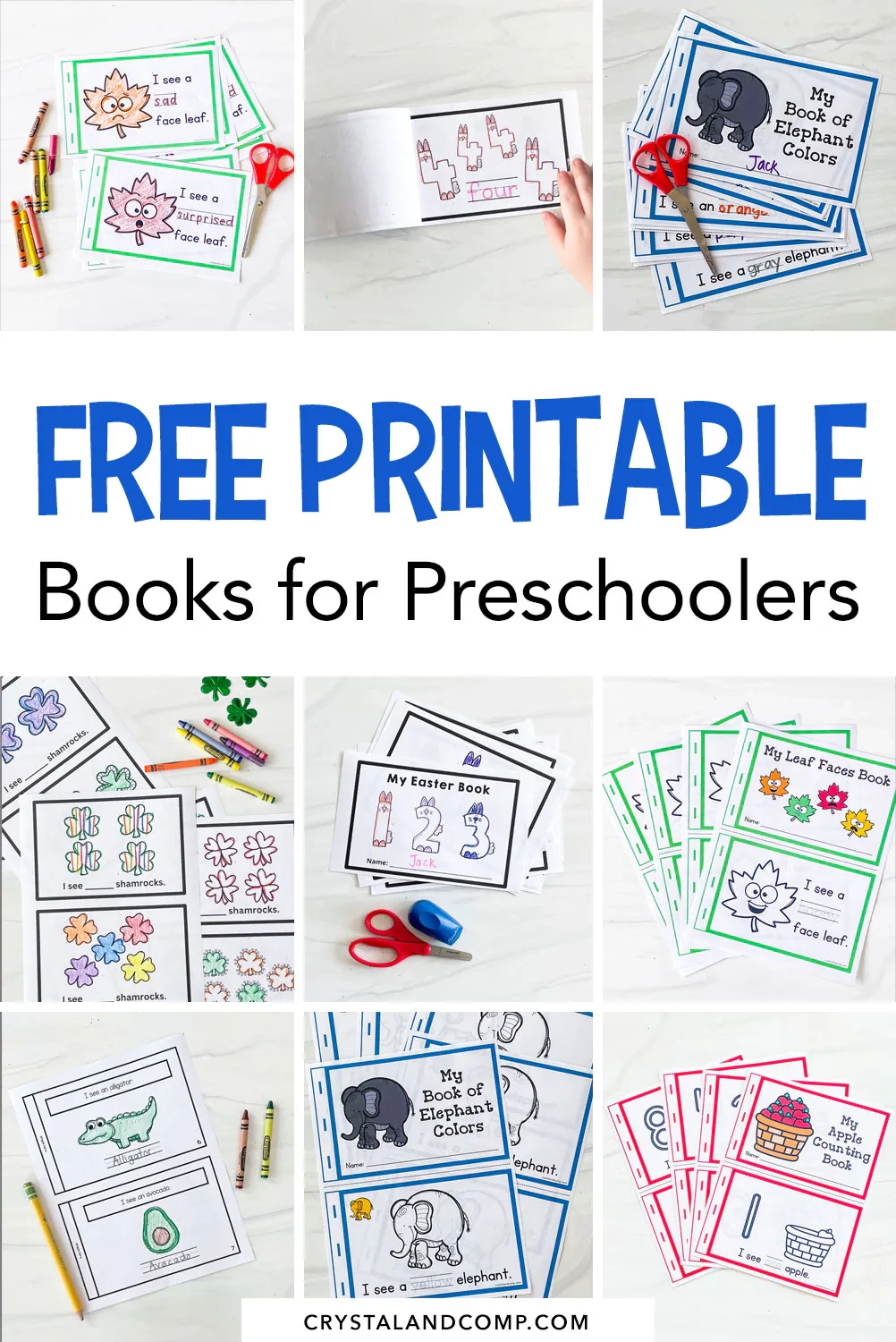 Free Printable Books For Preschoolers CrystalandComp Free Printable Books For Preschoolers CrystalandComp