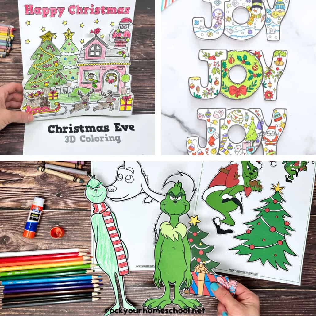 Free Printable Christmas Crafts 23 Creative And Fun Ideas For Kids Rock Your Homeschool